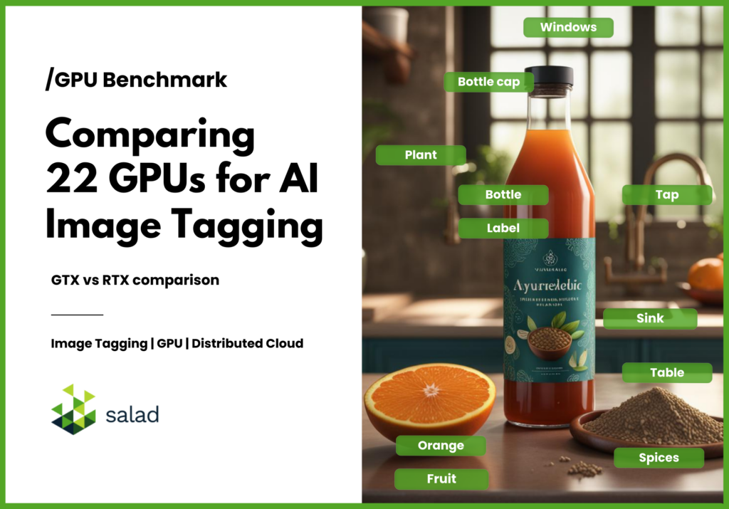 AI Image Tagging GPU Benchmark on Salad